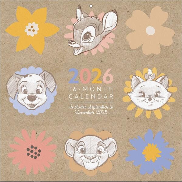 DISNEY CLASSICS - Broschürenkalender im Format 30 x 30