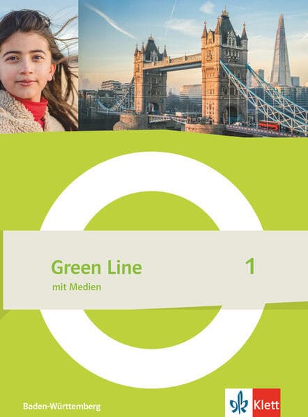 Green Line 1 G9. Schulbuch mit Medien (fester Einband) Klasse 5. Ausgabe Baden-Württemberg