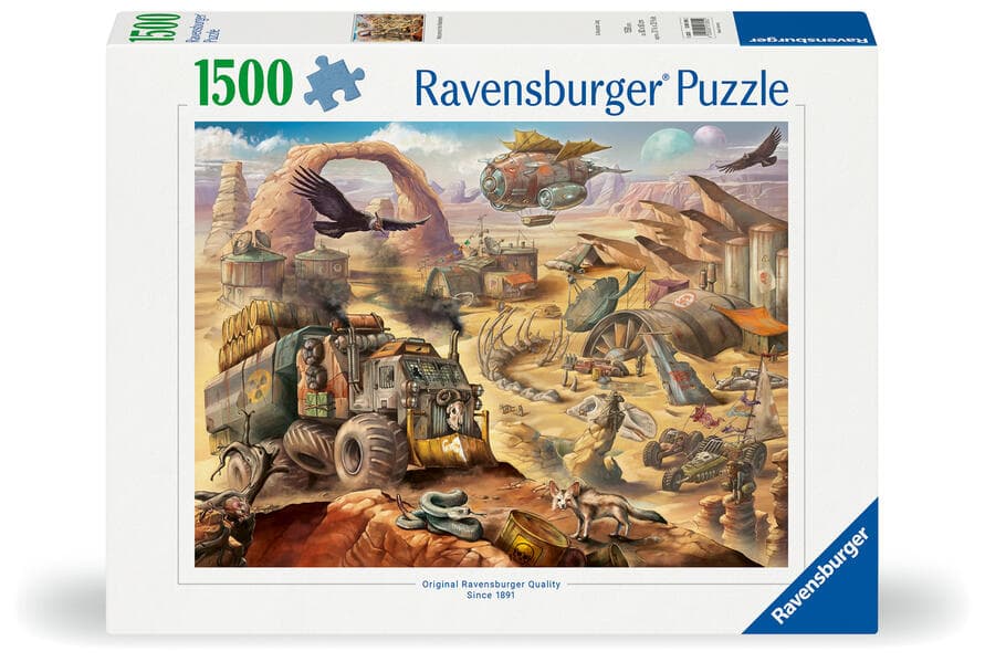 Erwachsenenpuzzle 1500 Teile - Wilkommen in Ödland