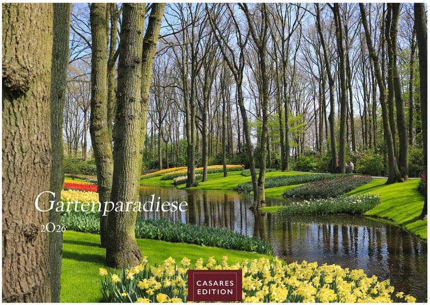 Gartenparadiese 2026 L 35x50cm
