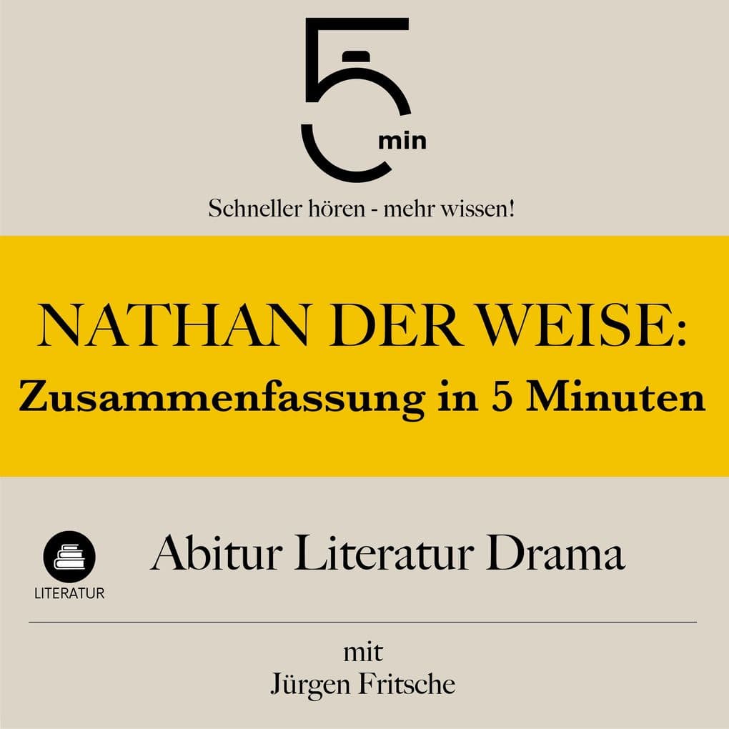 Nathan der Weise: Zusammenfassung in 5 Minuten