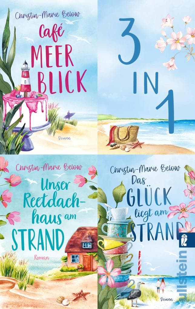 Café Meerblick & Unser Reetdachhaus am Strand & Das Glück liegt am Strand