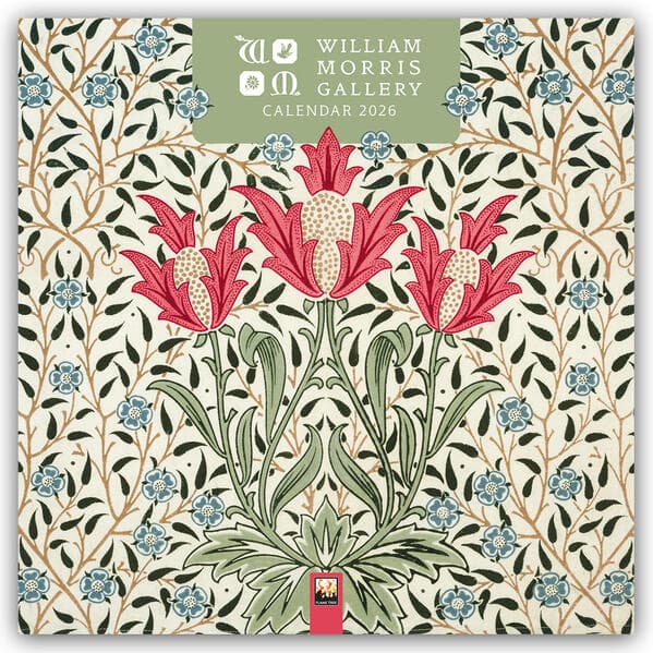 William Morris Gallery 2026 - Original Flame Tree Publishing-Kalender [Kalender]