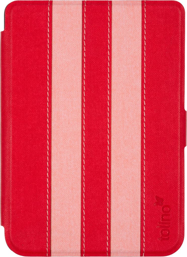 tolino shine Summer Stripes Stiched A2 Red