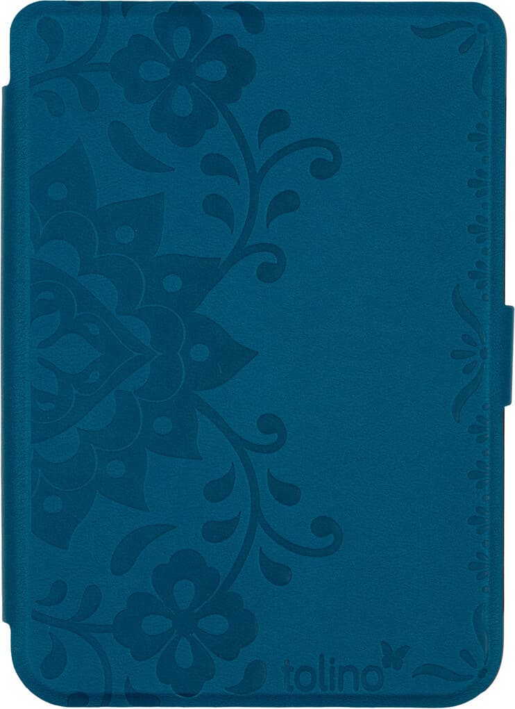 tolino shine Viva la Vida Full D Flower Pattern Blue