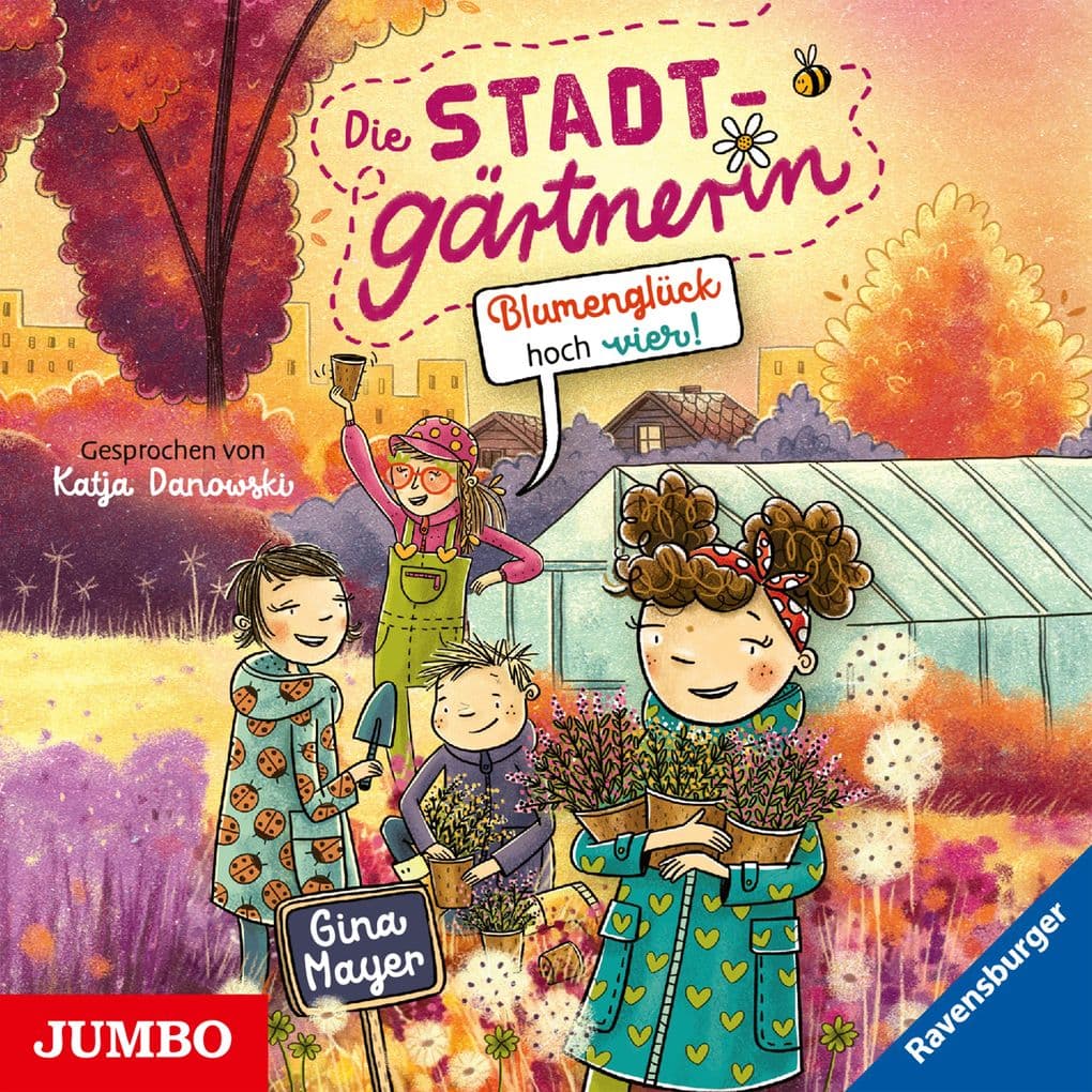 Die Stadtgärtnerin. Blumenglück hoch vier! [Band 3 (ungekürzt)]