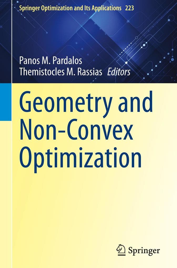 Geometry and Non-Convex Optimization