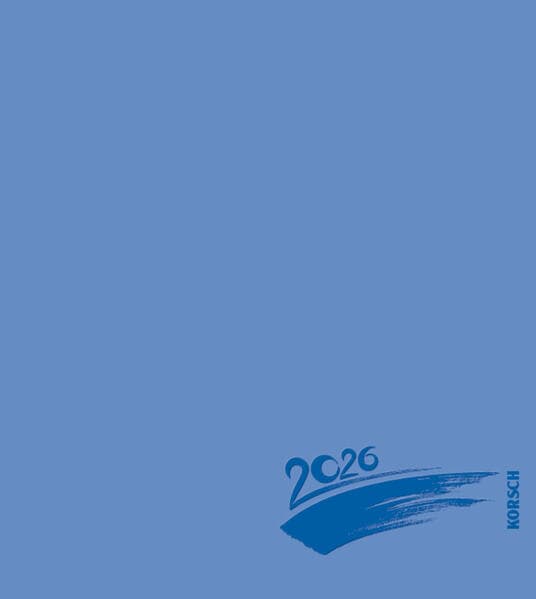 Foto-Malen-Basteln Bastelkalender blau 2026