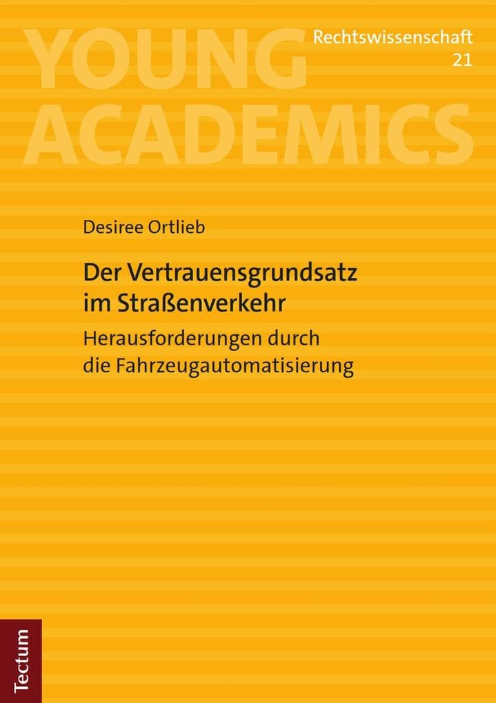 Der Vertrauensgrundsatz im Straßenverkehr