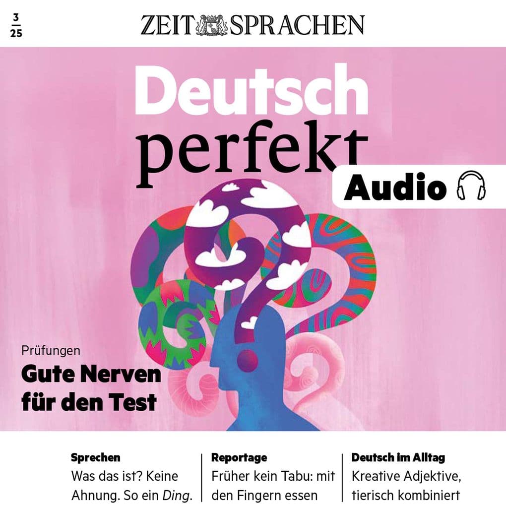 Deutsch lernen Audio Prüfungen