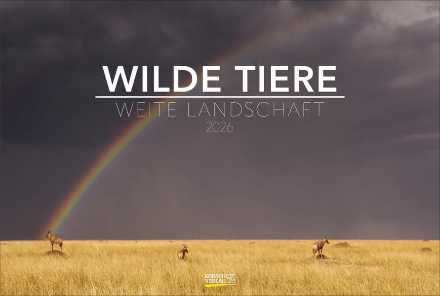 Wilde Tiere - weite Landschaft 2026