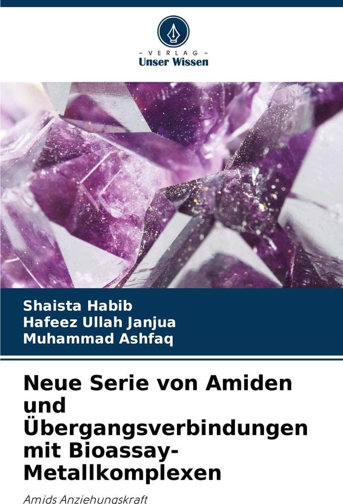 Neue Serie von Amiden und Übergangsverbindungen mit Bioassay-Metallkomplexen