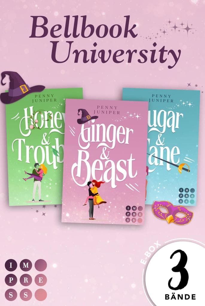 Bellbook University: Die spicy Rom-Com-Romantasy-Trilogie in einer E-Box!