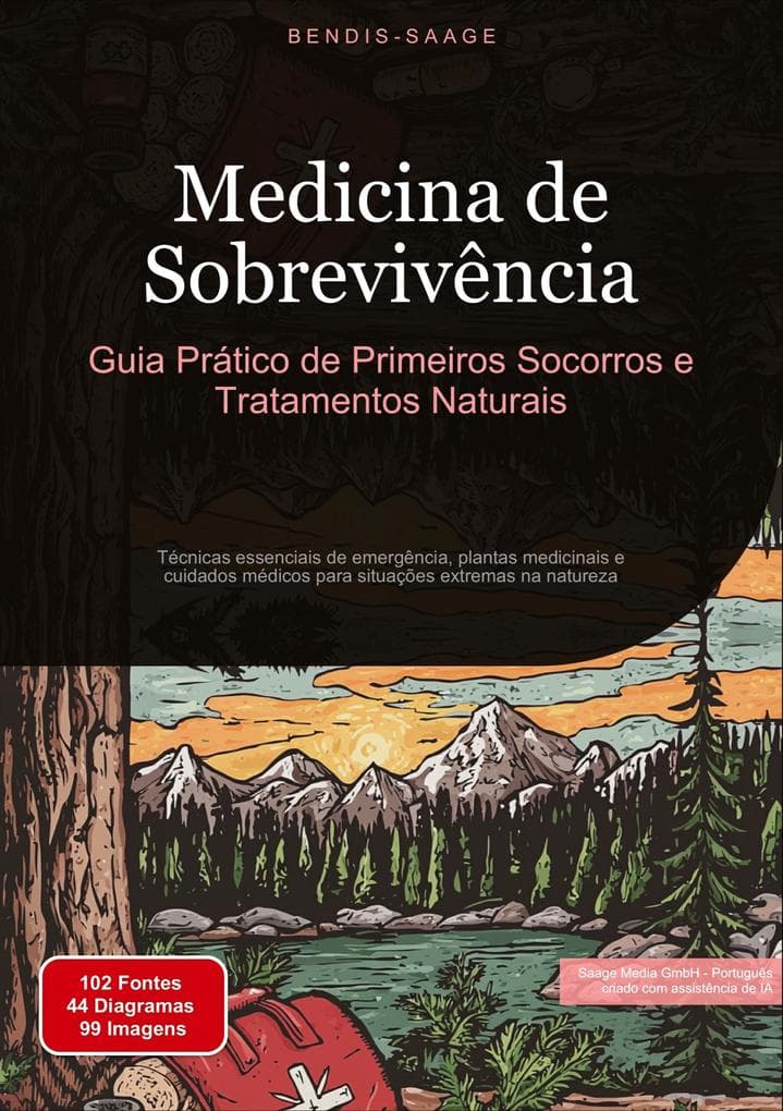 Medicina de Sobrevivência: Guia Prático de Primeiros Socorros e Tratamentos Naturais