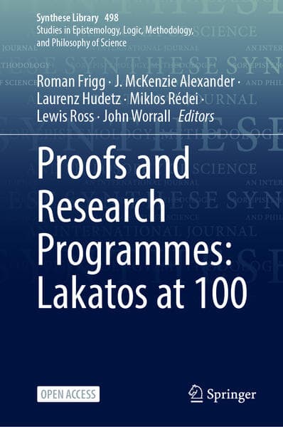 Proofs and Research Programmes: Lakatos at 100