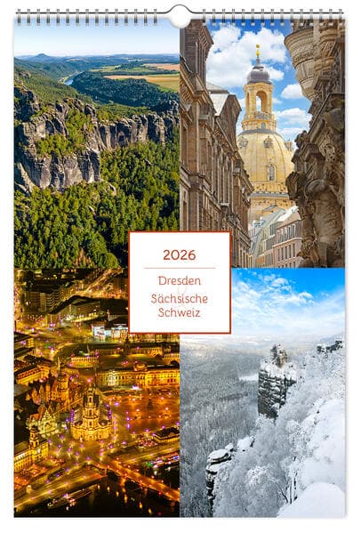 Kalender Dresden und Sächsische Schweiz 2026