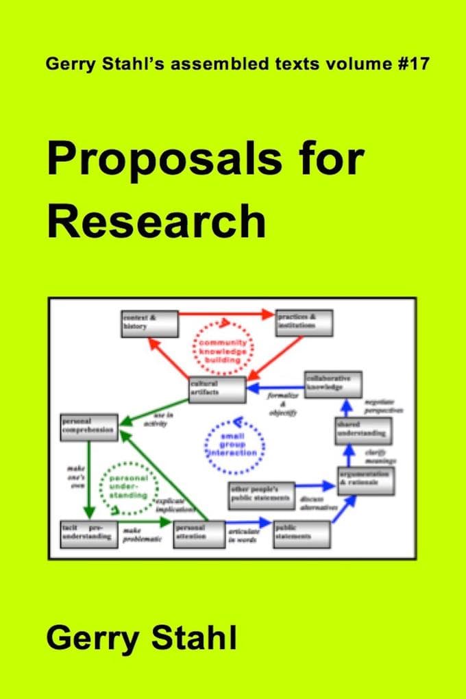 Proposals for Research (Gerry Stahl's eLibrary, #17)