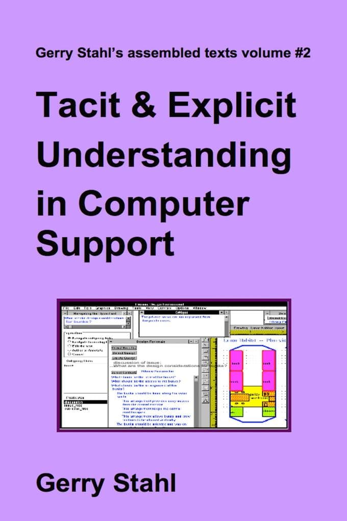 Tacit and Explicit Understanding in Computer Support (Gerry Stahl's eLibrary, #2)