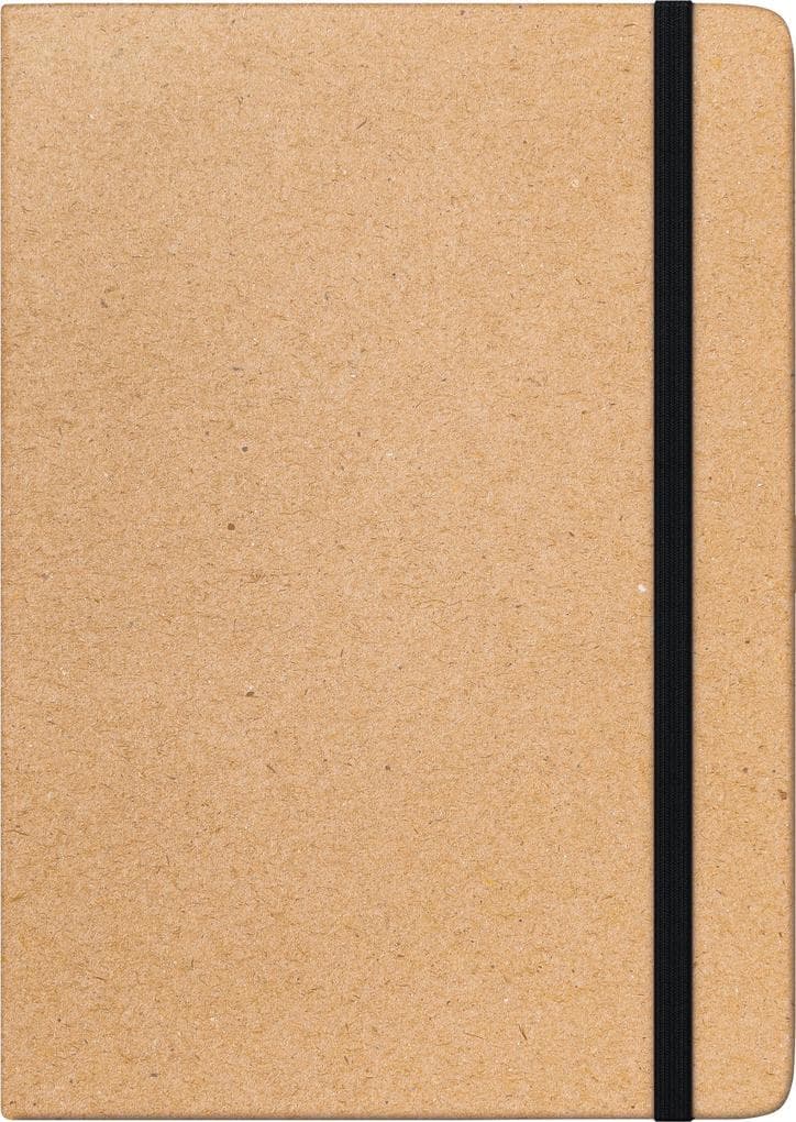 BRUNNEN Schülerkalender (2025/2026) Pimp it up!, 2 Seiten = 1 Woche, A5, 208 Seiten, Kraftpapier-Einband, braun