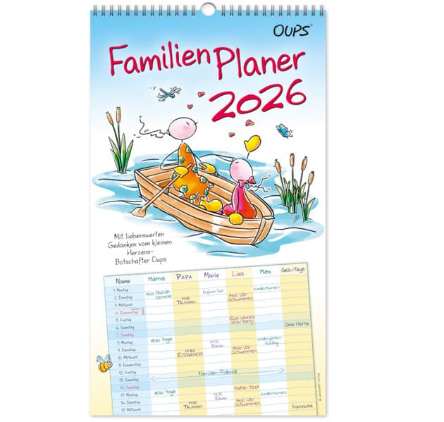 Oups Familienplaner 2026