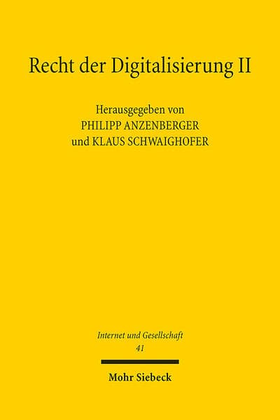 Recht der Digitalisierung II