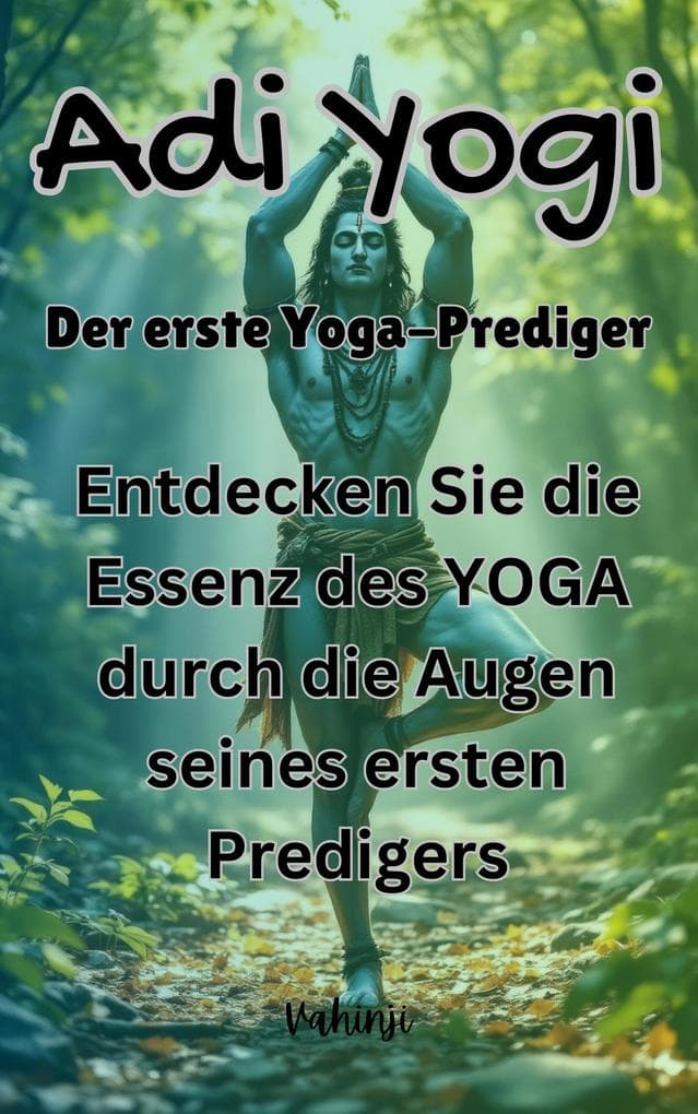 Adi Yogi: Der erste Yoga-Prediger - Entdecken Sie die Essenz des YOGA durch die Augen seines ersten Predigers