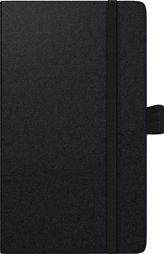 BRUNNEN 1075666906 | Taschenkalender Kompagnon Mod. 756 66 2026 | A6, Kunststoff, schwarz