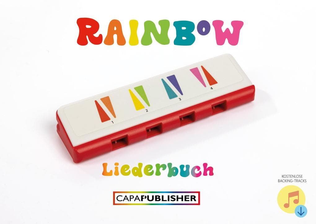 Speedy Rainbow: 20 Fröhliche Lieder für 4-Loch-Mundharmonika