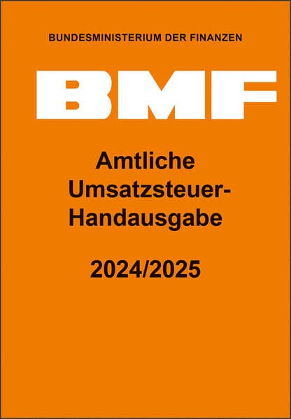 Amtliche Umsatzsteuer-Handausgabe 2024/2025