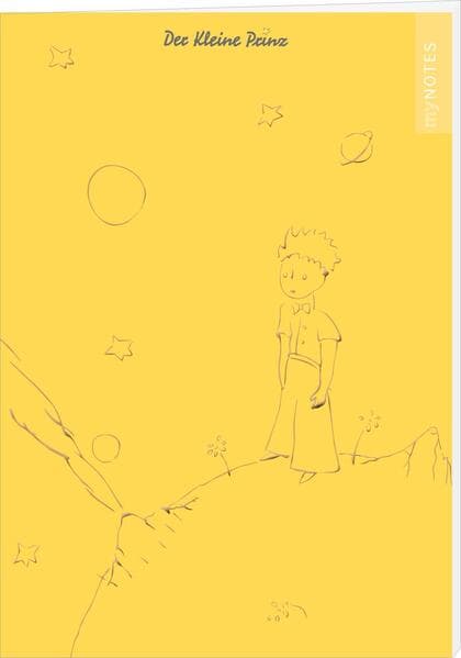 myNOTES Papeterie: Der Kleine Prinz Notizheft