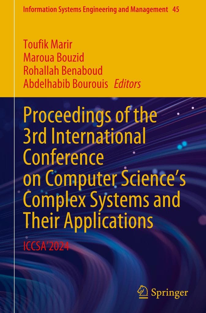 Proceedings of the 3rd International Conference on Computer Science's Complex Systems and Their Applications