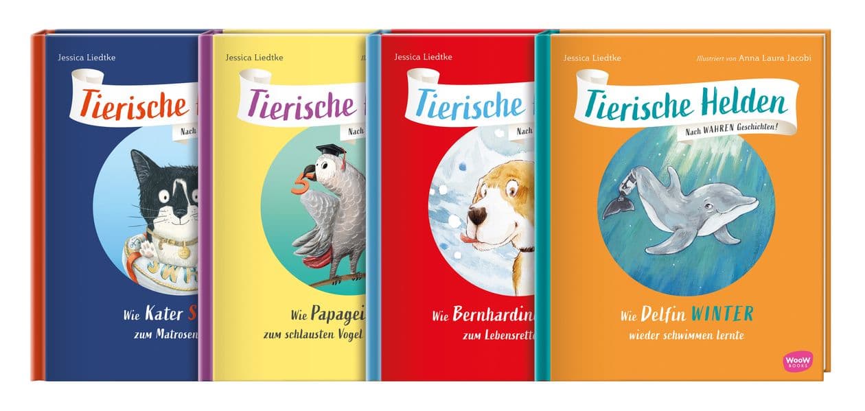 Tierische Helden: Paket (Bd. 1-4)