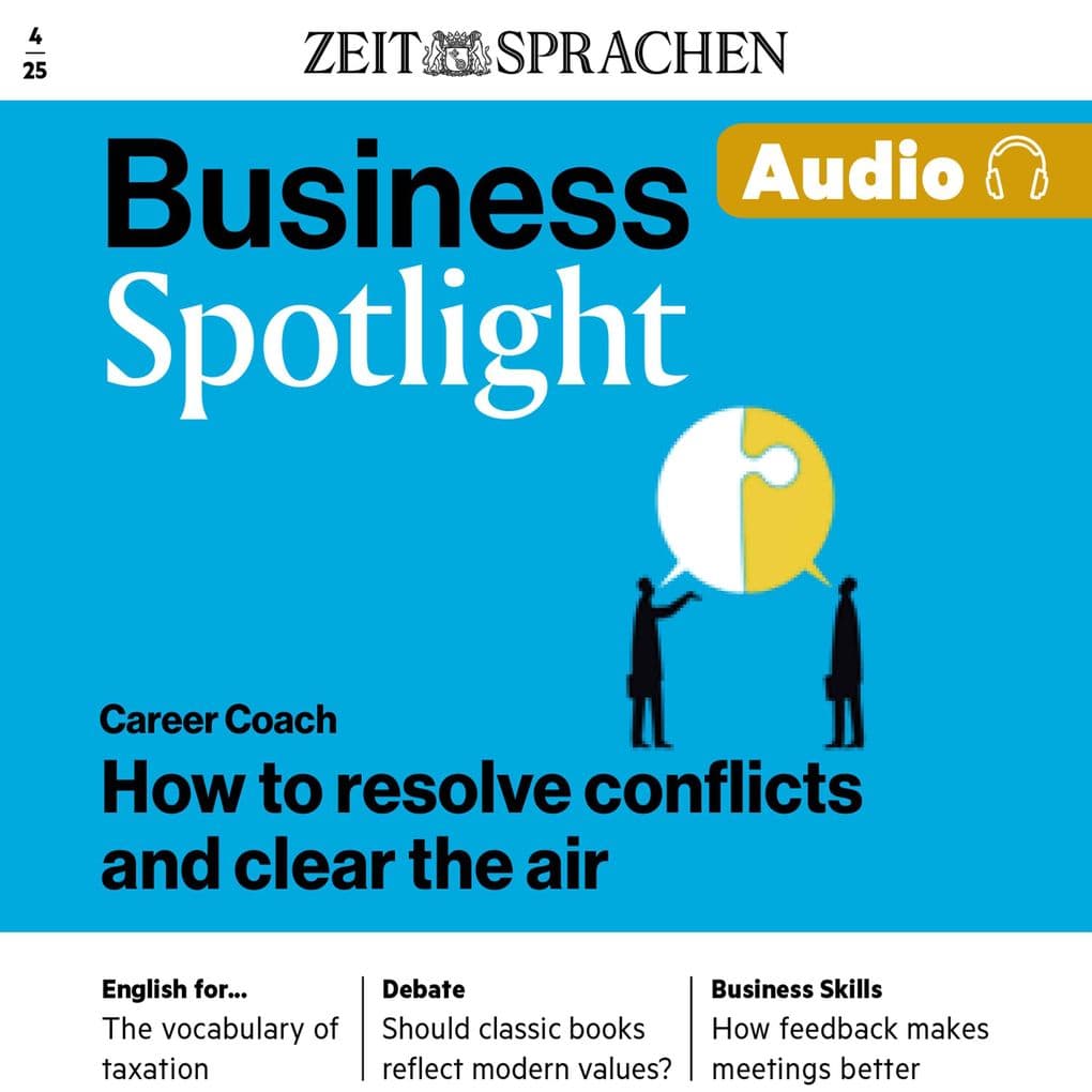 Business Englisch lernen Audio Konflikte im Team lösen