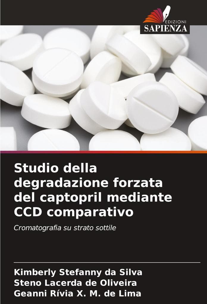 Studio della degradazione forzata del captopril mediante CCD comparativo