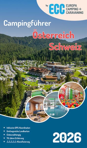 ECC Campingführer Österreich / Schweiz 2026