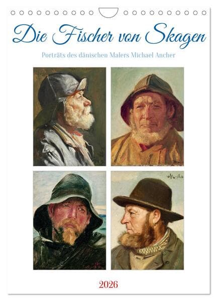 Die Fischer von Skagen (Wandkalender 2026 DIN A4 hoch), CALVENDO Monatskalender