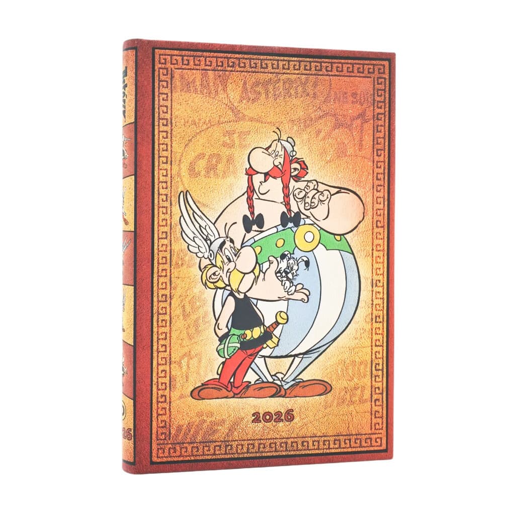 12-Monatskalender. 2026 Asterix & Obelix Mini Horizontal