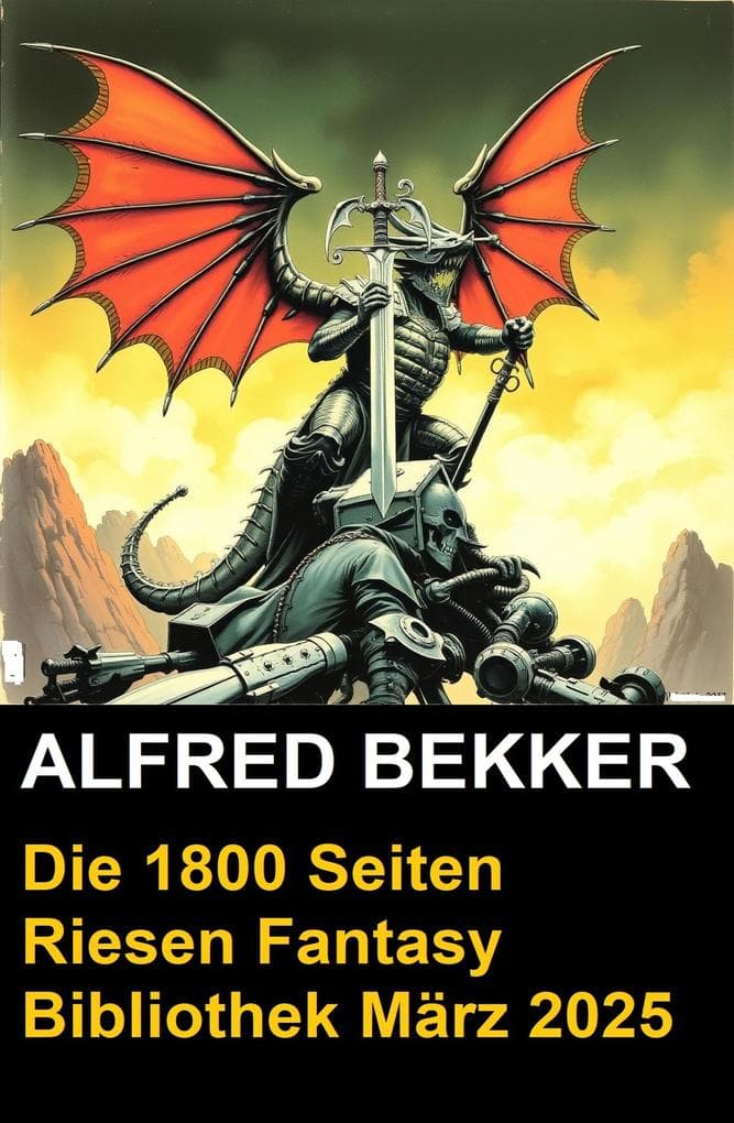 Die 1800 Seiten Riesen Fantasy Bibliothek März 2025