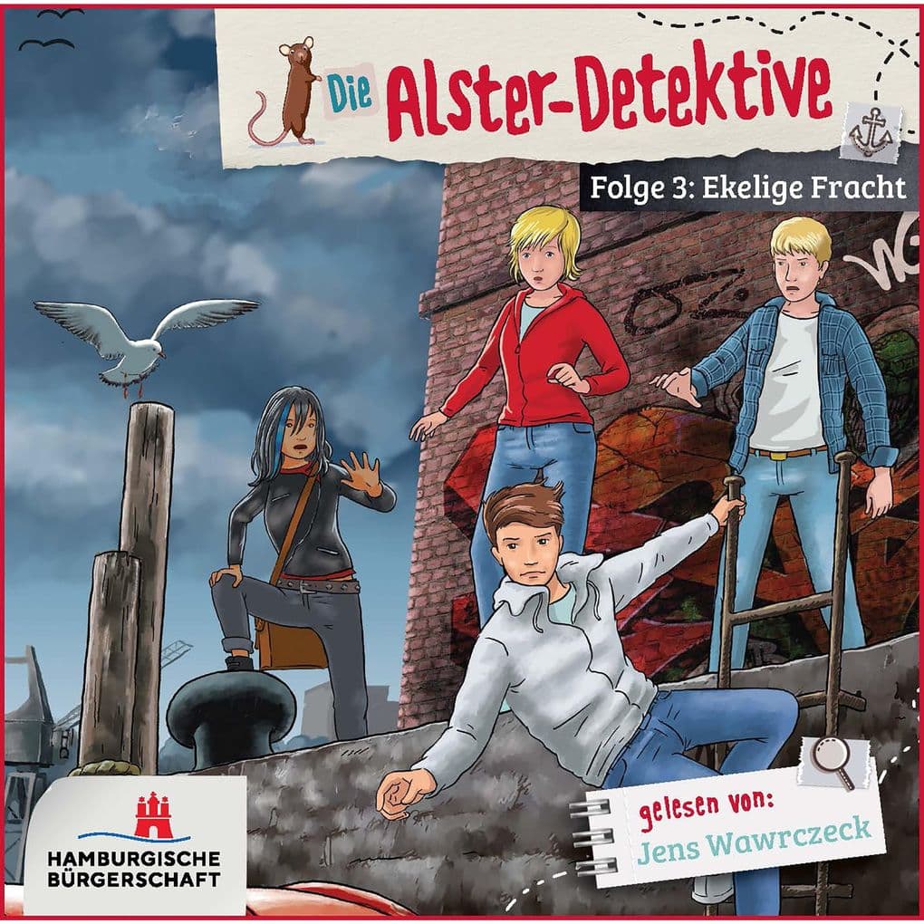 Alster-Detektive Folge 3 - Ekelige Fracht (Hörbuch ungekürzt)