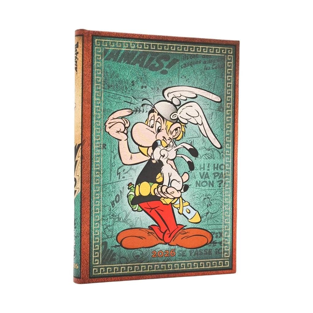 12-Monatskalender. 2026 Asterix Midi Verso