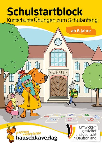 Schulstart-Block ab 6 Jahre - Kunterbunte Übungen zum Schulanfang
