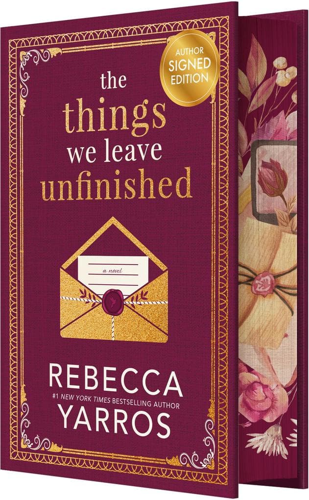 The Things We Leave Unfinished (Signed)