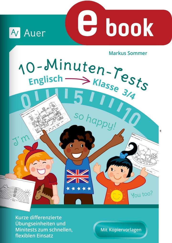 10-Minuten-Tests Englisch - Klasse 3/4