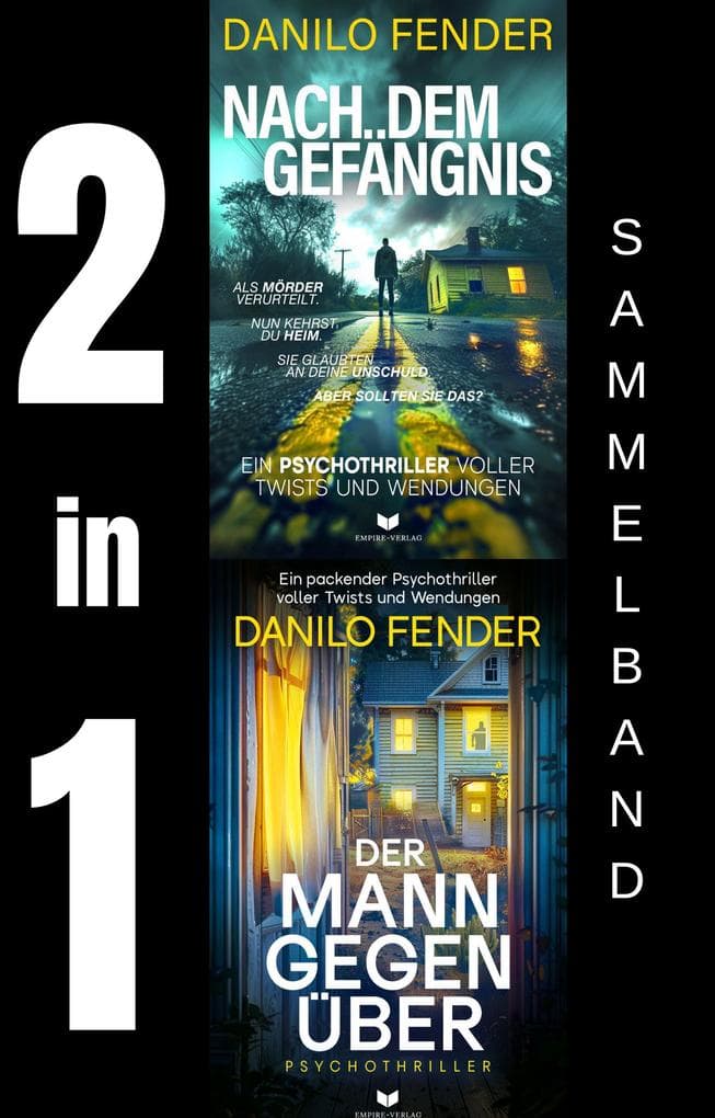 Danilo-Fender-Thriller-Sammelband: Nach dem Gefängnis, Der Mann gegenüber