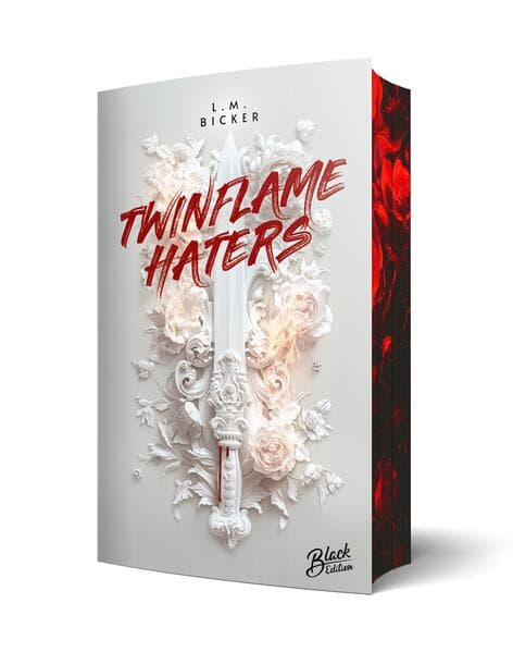 Twinflame Haters | Aufwendig gestaltete Ausgabe mit Farbschnitt - das integrierte Page Overlay ist limitiert nur in der ersten Auflage enthalten
