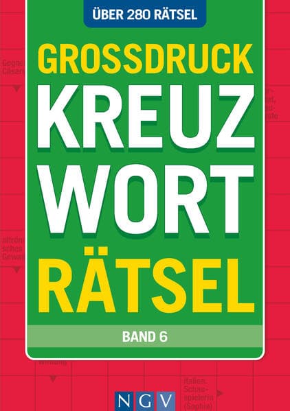 Großdruck Kreuzworträtsel Band 6