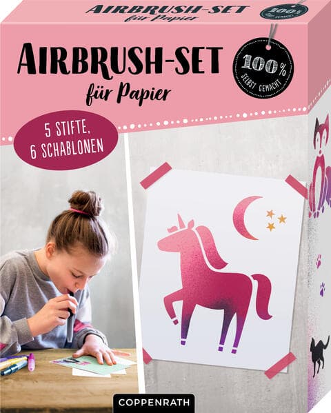 Airbrush-Set für Papier