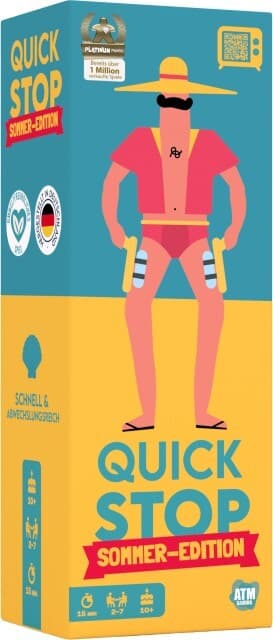 QuickStop - Das Buchstaben-Duell - Sommer-Edition