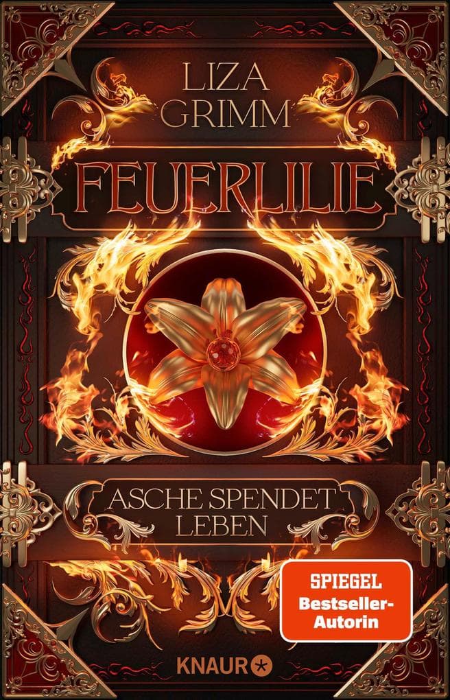Feuerlilie. Asche spendet Leben