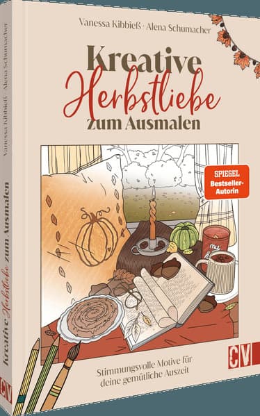 Meine kreative Herbstliebe zum Ausmalen
